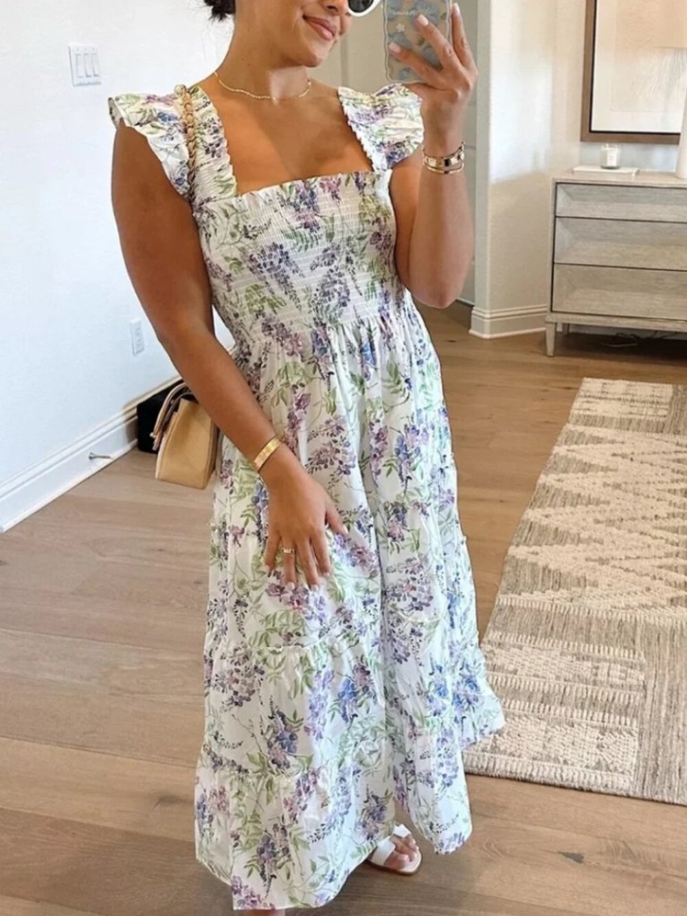 Hill House The Ellie Nap Dress in Wisteria - Picture 1 of 16